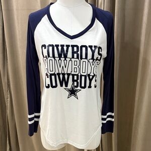 Cowboys Long Sleeve Raglan Tee
